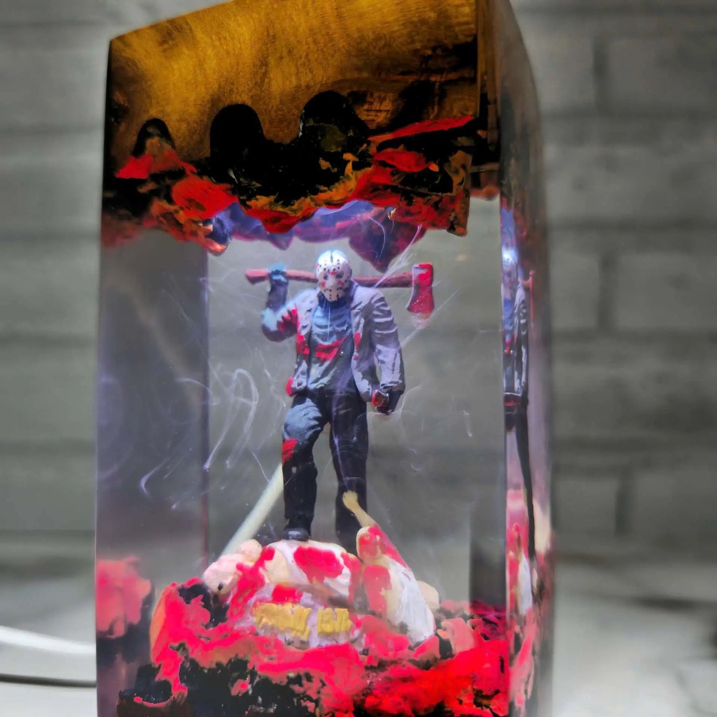 Handmade Halloween Lamps