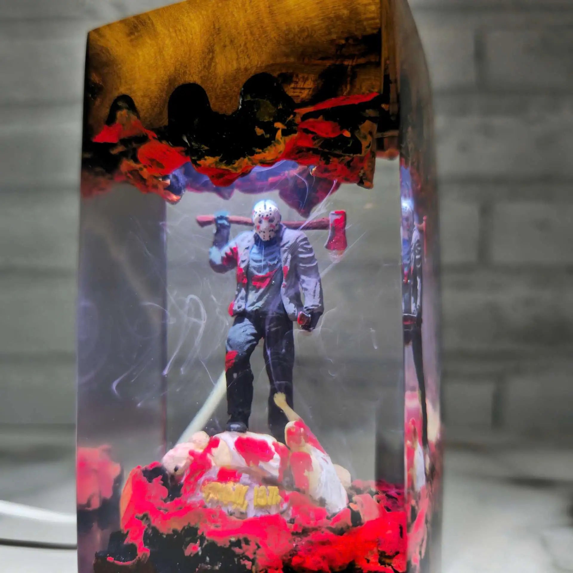 Handmade Halloween Lamps