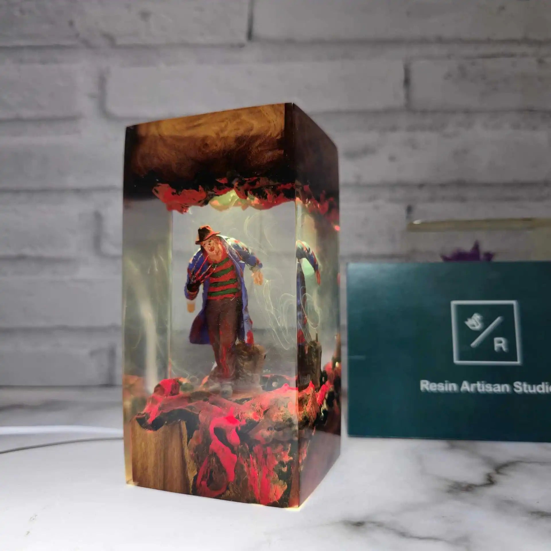 Handmade Halloween Lamps