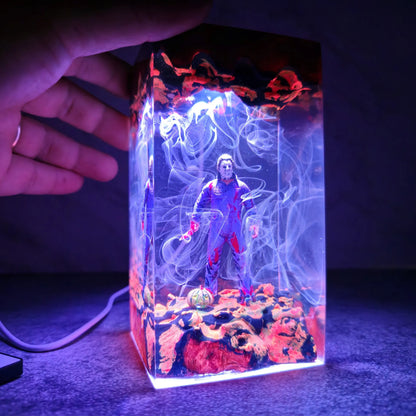 Handmade Halloween Lamps