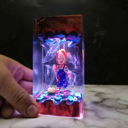 Handmade Halloween Lamps