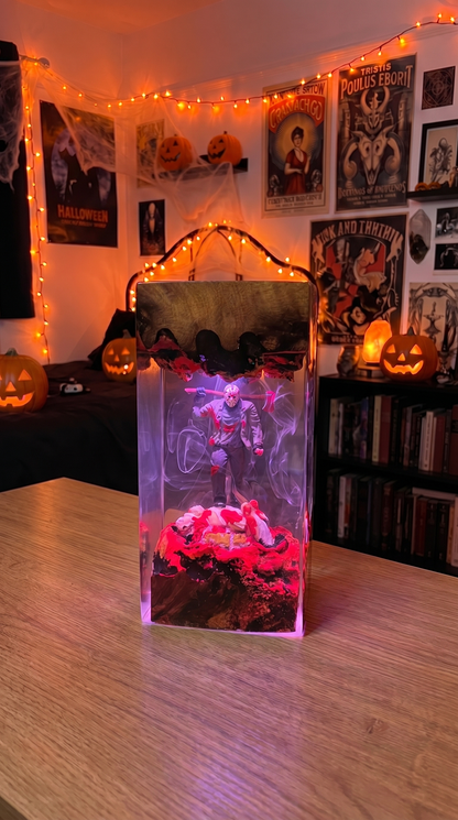 Handmade Halloween Lamps