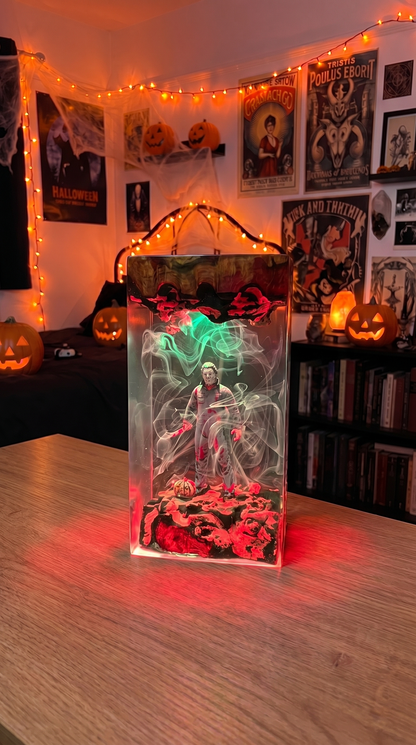 Handmade Halloween Lamps